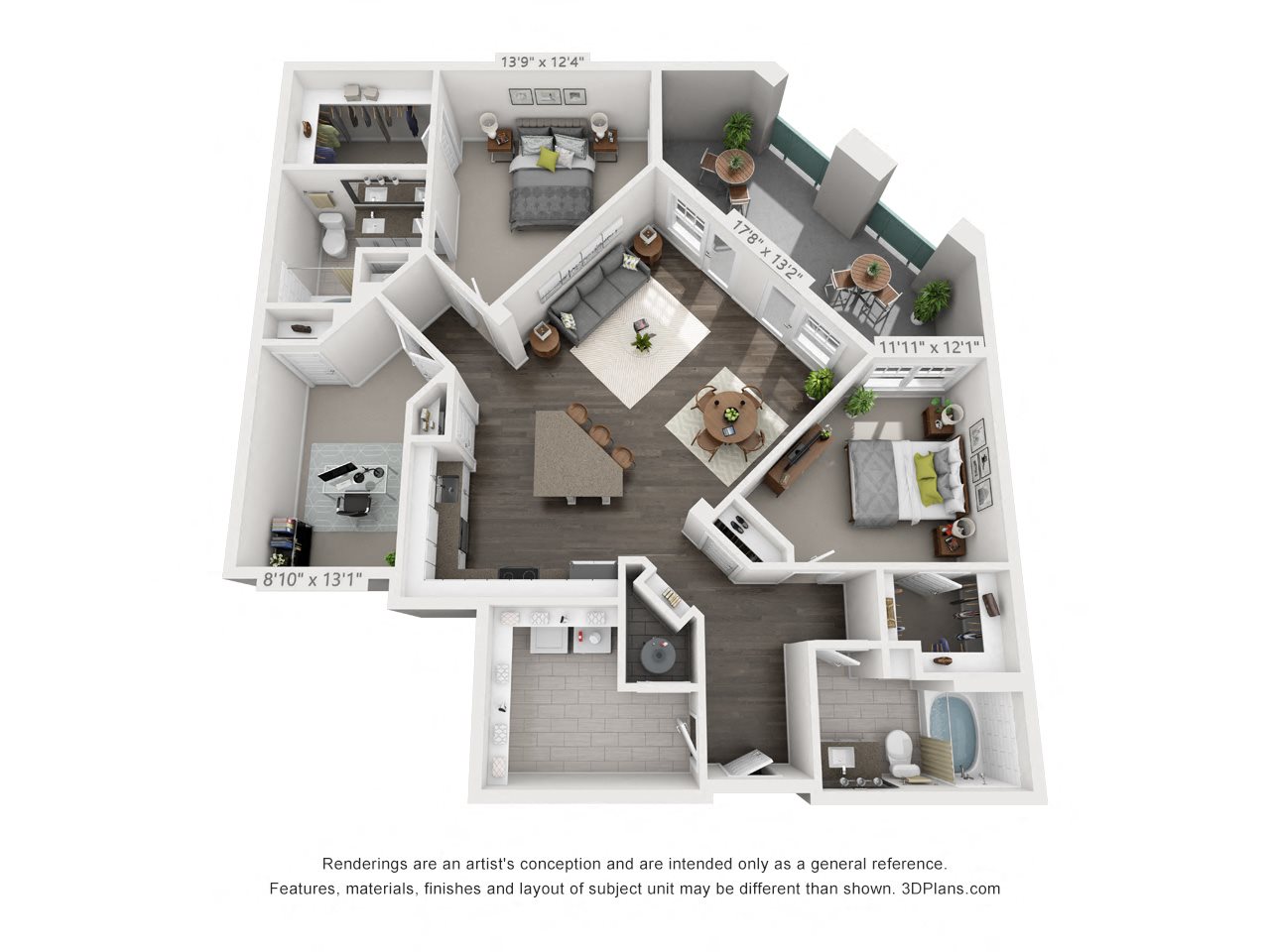 B6-1 Floor Plan 14